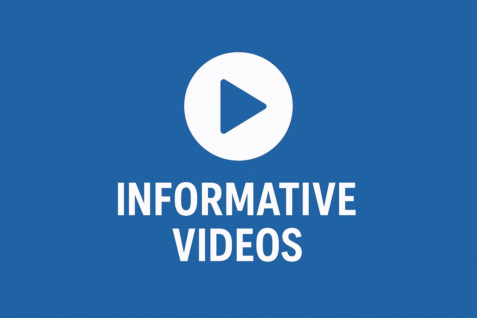 Informative video