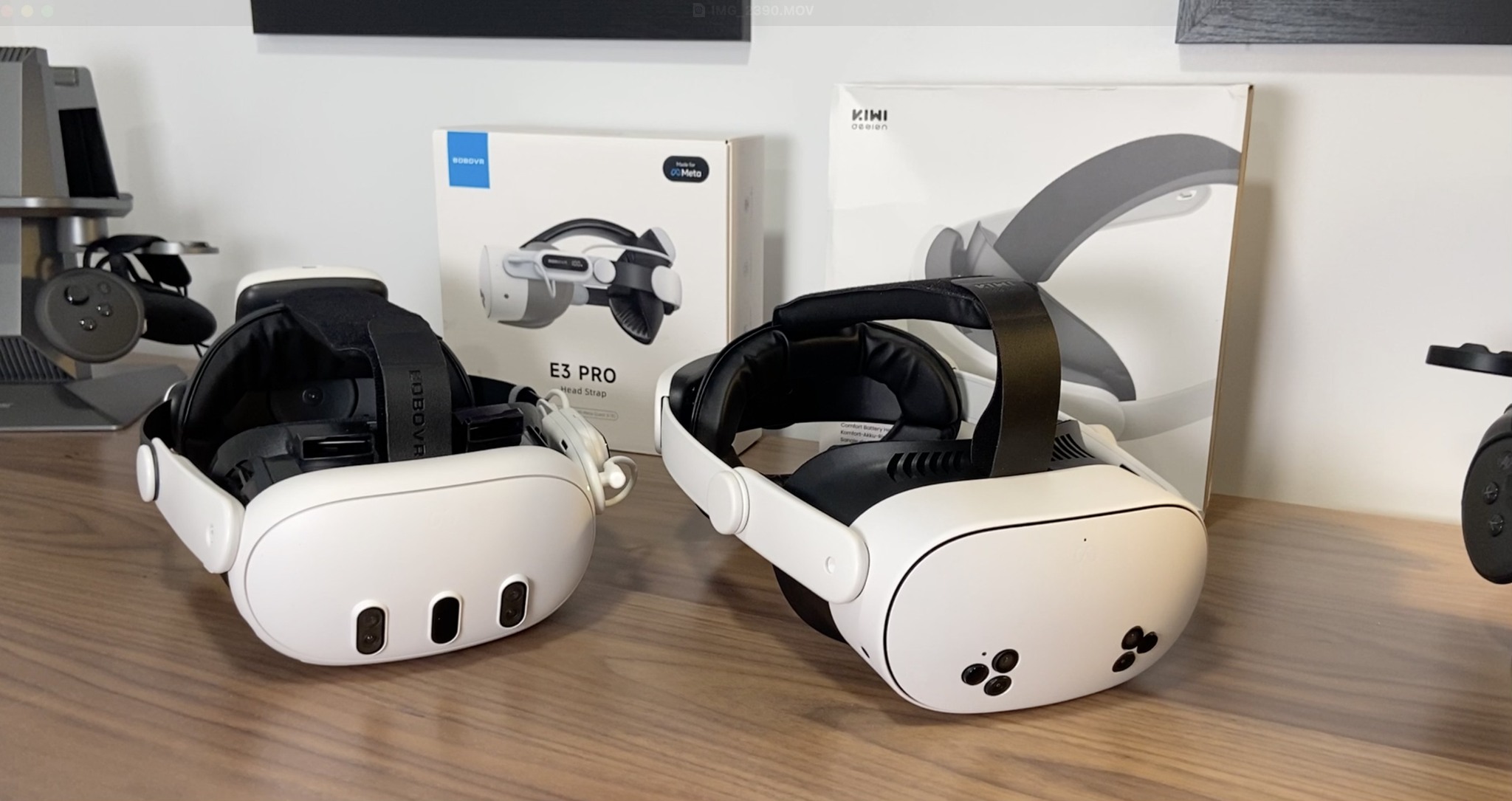 Kiwi Design V3 facial interface with Quest 3 Bobovr S3 Pro head strap
