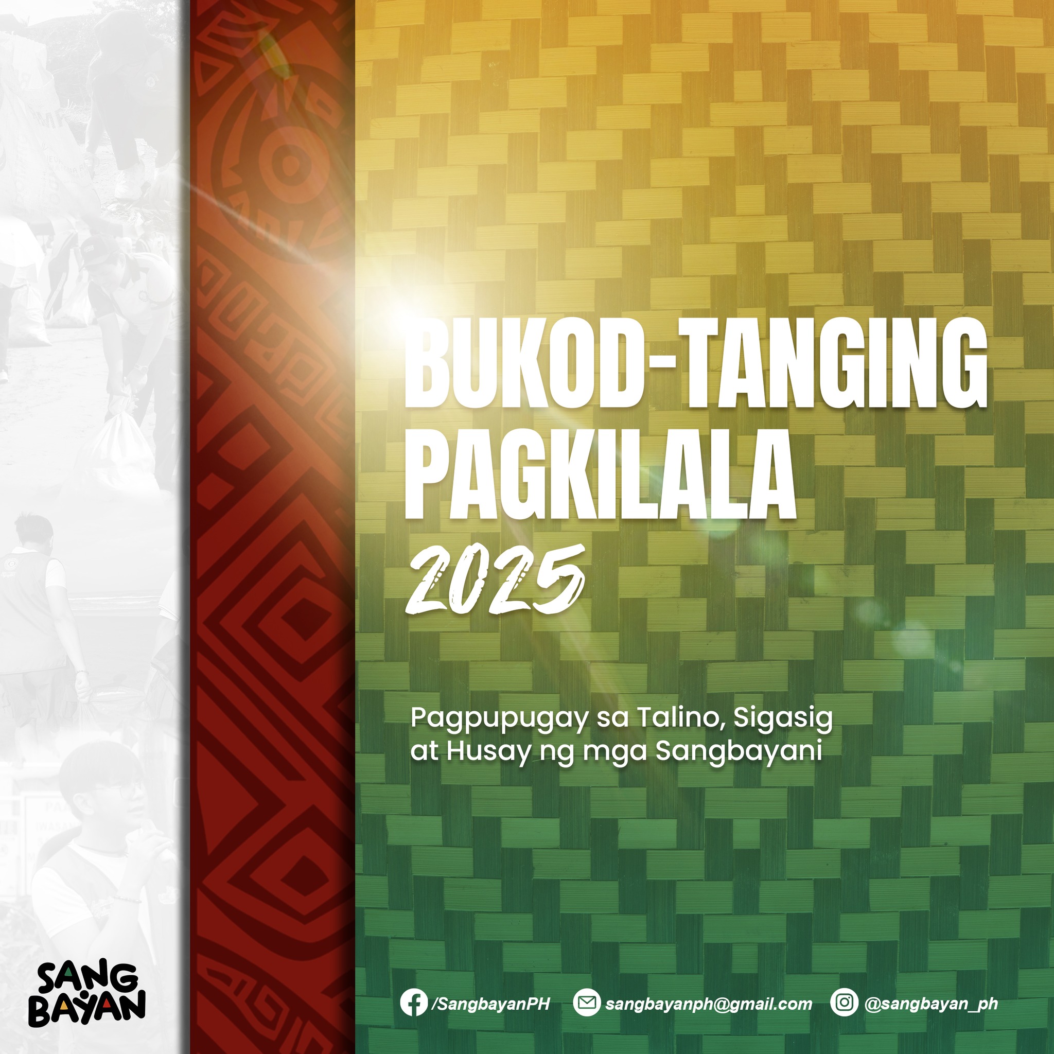 Sangbayan - 𝗣𝗮𝗴𝗽𝘂𝗽𝘂𝗴𝗮𝘆 𝘀𝗮 𝗺𝗴𝗮 𝗦𝗮𝗻𝗴𝗯𝗮𝘆𝗮𝗻𝗶!🌀 🎖𝐀𝐜𝐜𝐨𝐥𝐚𝐝𝐞𝐬 |... | Facebook