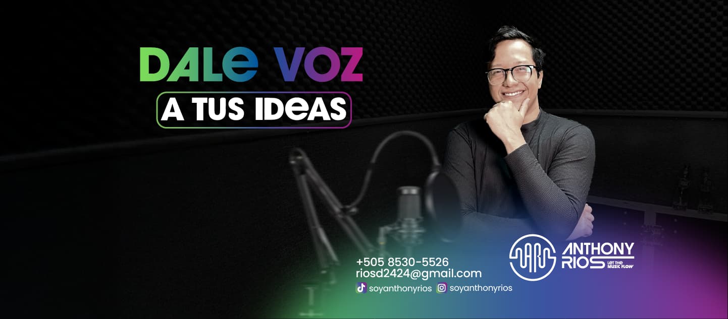 Anthony Ríos Locutor Comercial | Managua