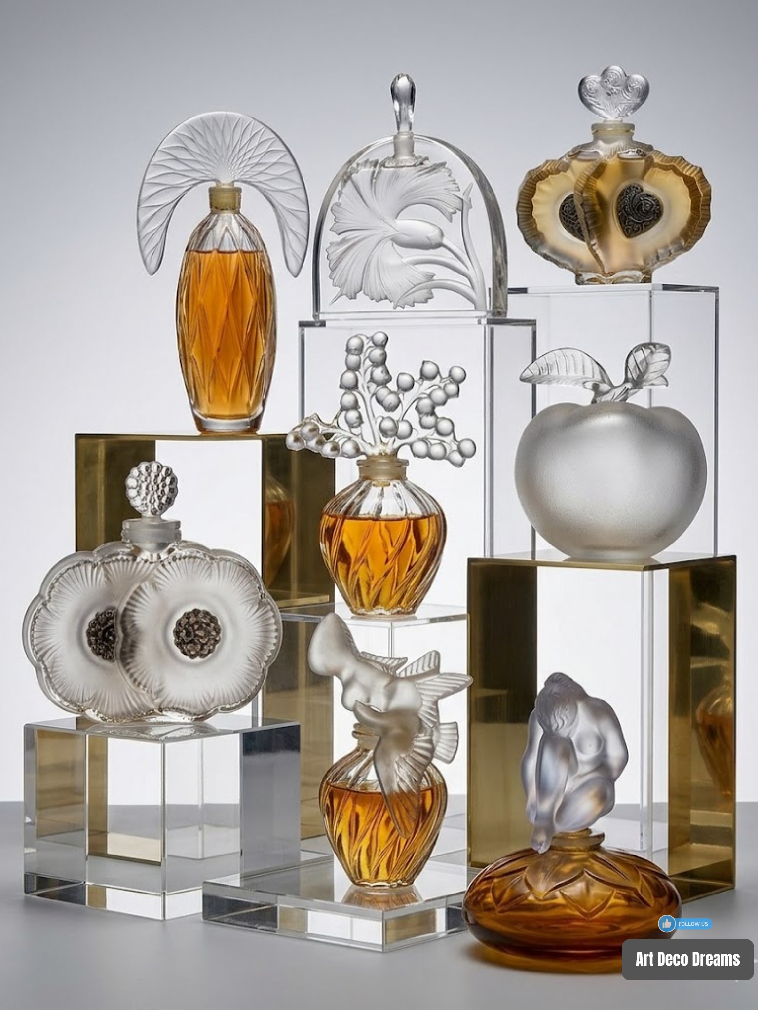 LALIQUE フレグランス Les Muses 香水瓶 1994年