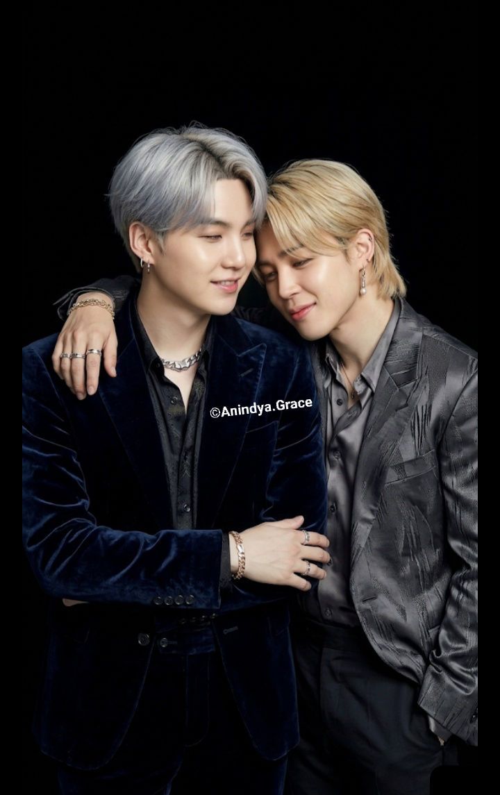 BTS members Suga and Jimin
