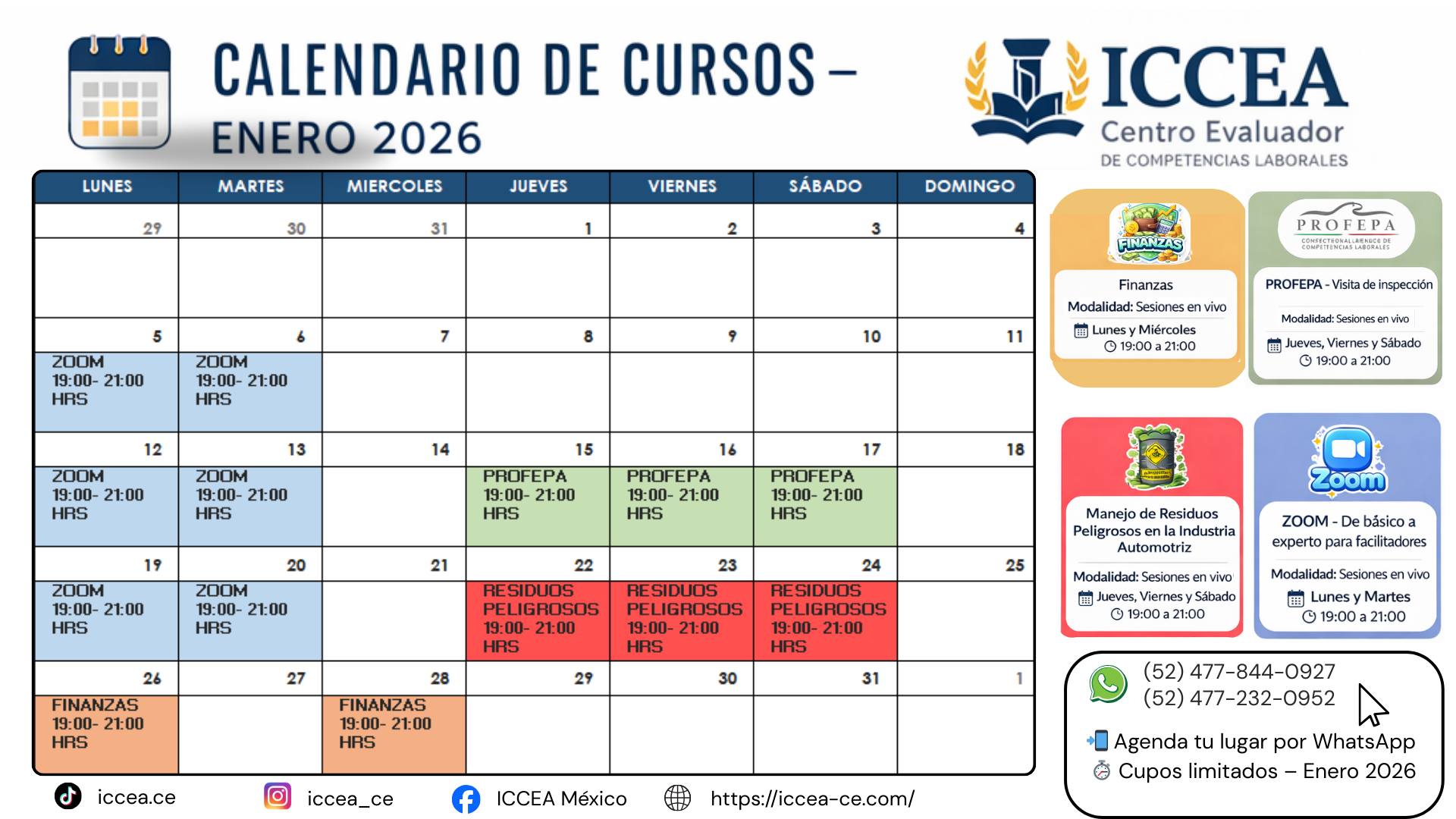 ICCEA México - Primer curso del año en Zoom Hoy... | Facebook