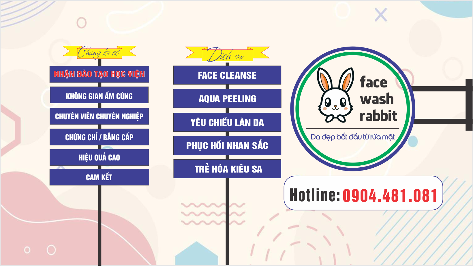 Face Wash Rabbit - Hệ thống chăm sóc da hiệu quả | Buon Ma Thuot