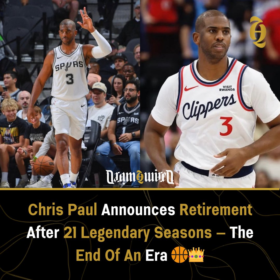 DramaWired - It’s officially the end of an era 🖤🏀 Chris... | Facebook
