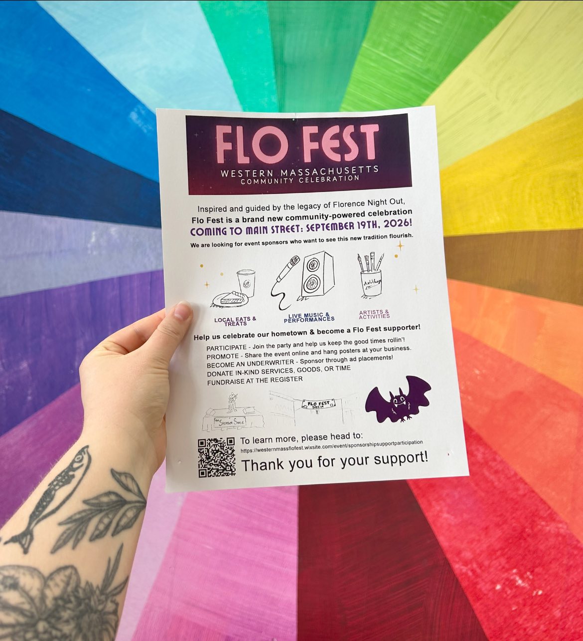 Flo - More posters are popping up around town🥳 ️ ⛄️🥳 Endless thanks to ...