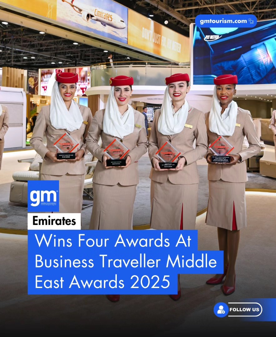 GM - Emirates won four awards at the 2025 Business Traveller Middle ...