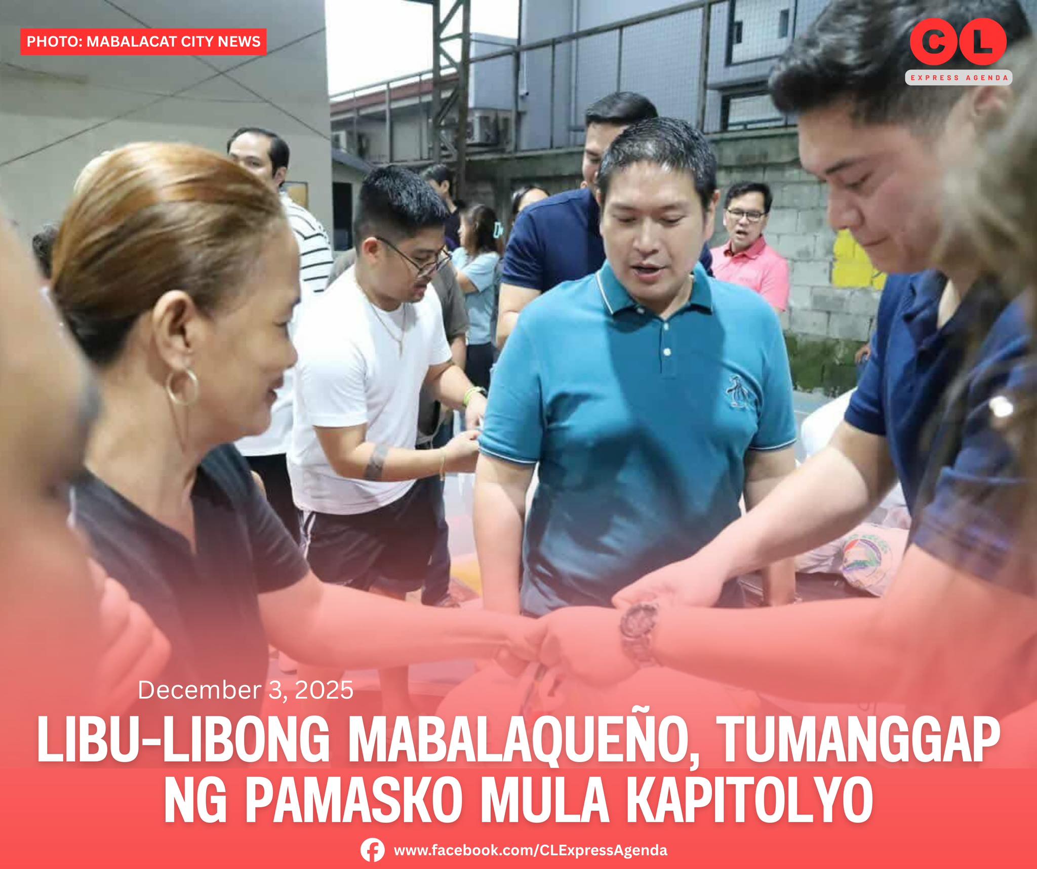 Central - REGALO MULA KAPITOLYO Libo-libong Mabalaqueño mula sa iba't ...