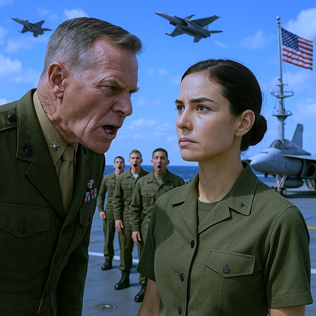 Moments - The arrogant Colonel disrespected her plain uniform in front ...