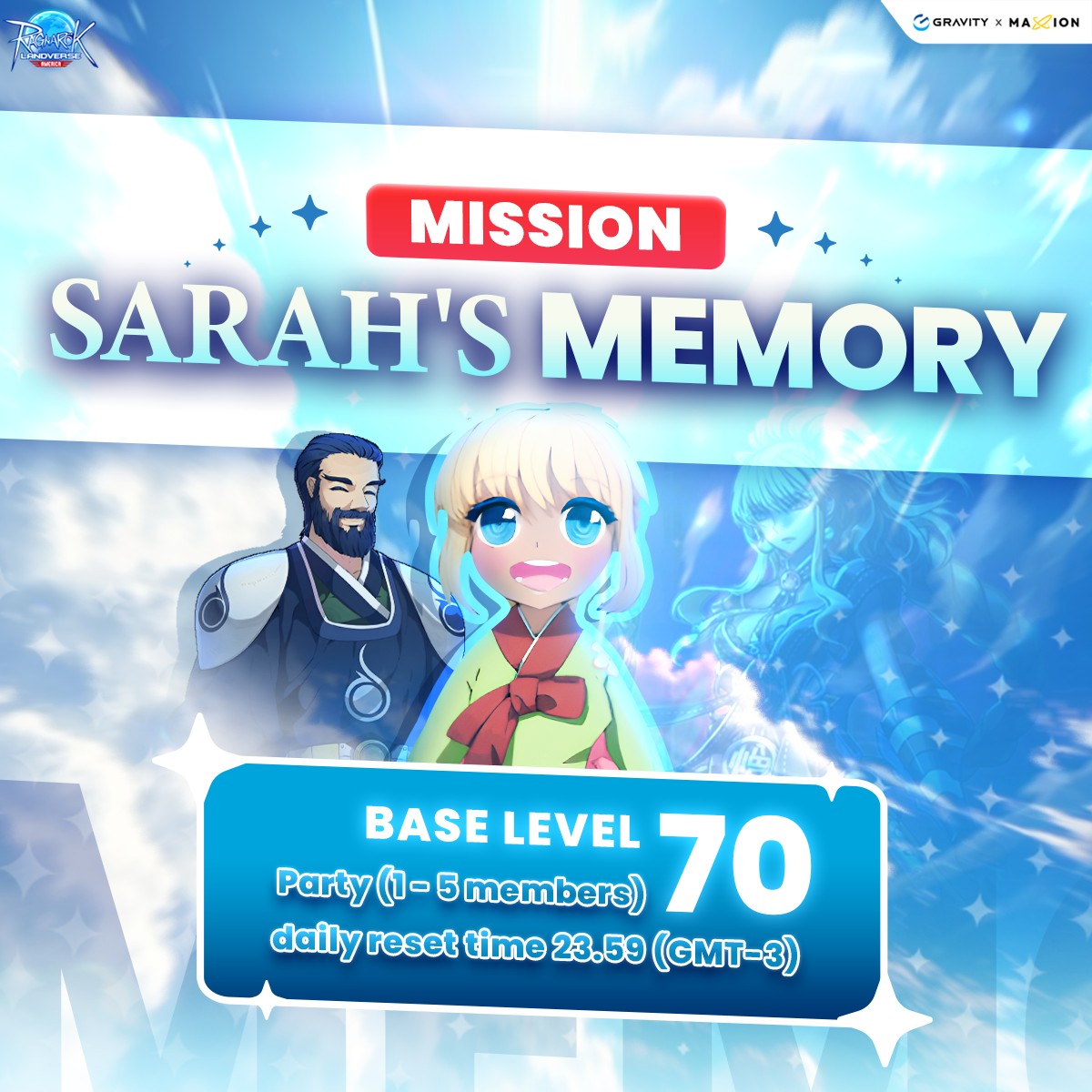 Ragnarok - Mission : Sarah's Memory Enter a story-driven dungeon and ...