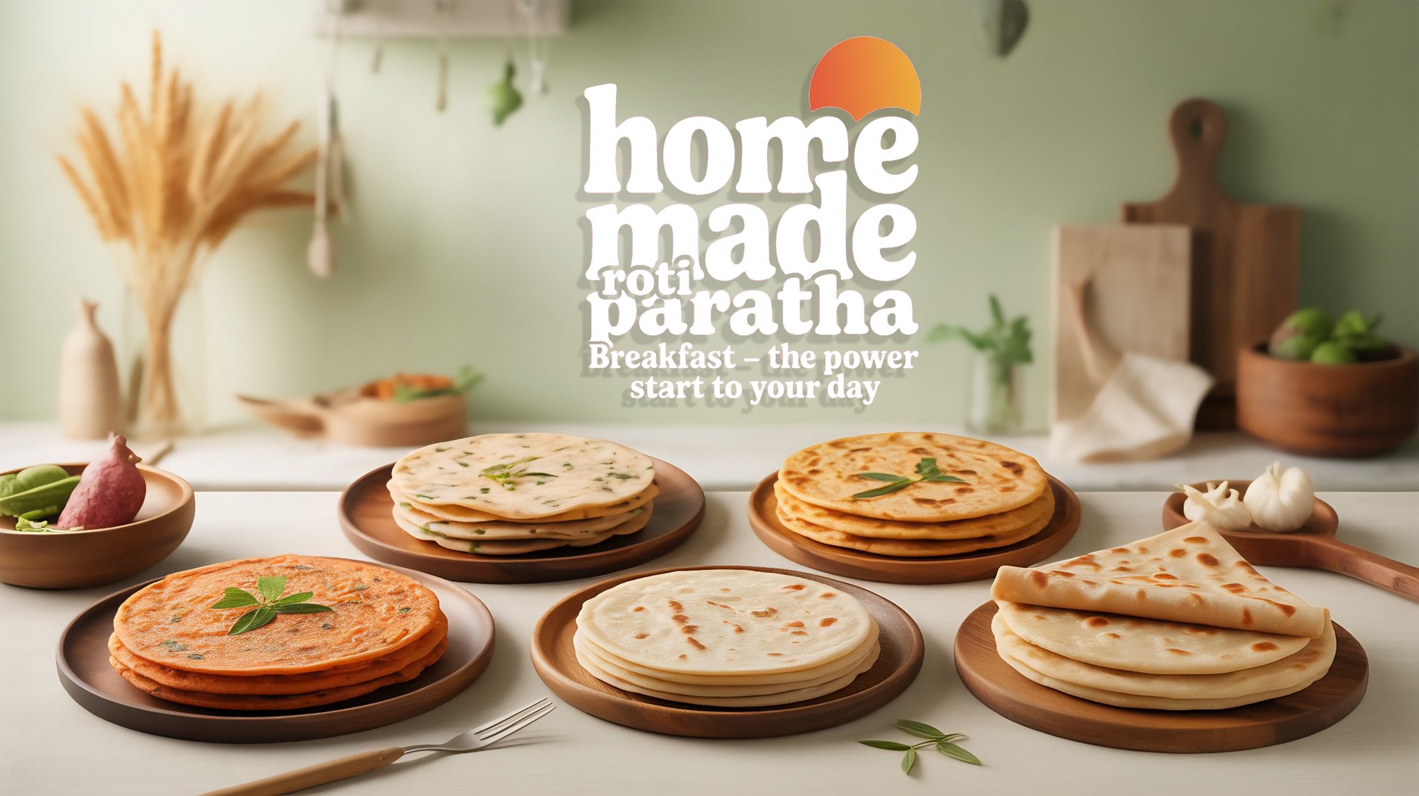 Home Made Roti Paratha