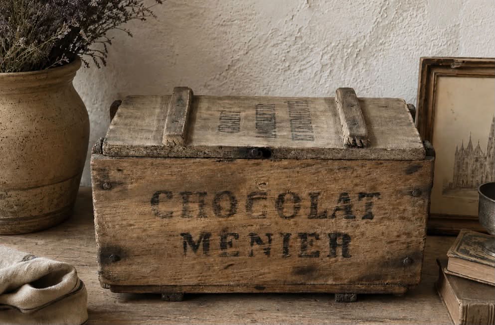 Vintage Chocolat Menier candy dispenser kiosk