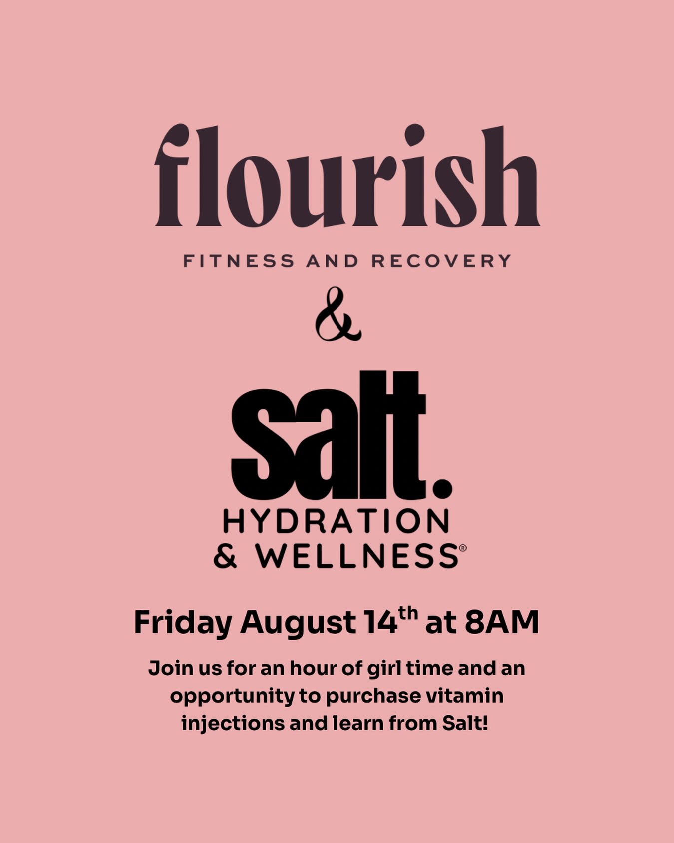 funky mommy glutathione Flourish Fitness & Recovery social hour with Salt Hydration and Wellness on August 14th Color:6 US Merchant Account (BPC-157 More Energy