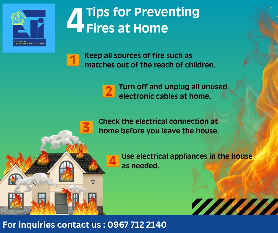 Electrical - 🔥 Let’s Talk Fire Safety! 🔥 A small tip can prevent a big ...
