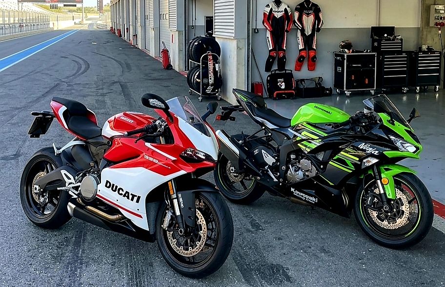 Ducati 959 Panigale vs Kawasaki ZX-6R: Which Bike Gets the Key?