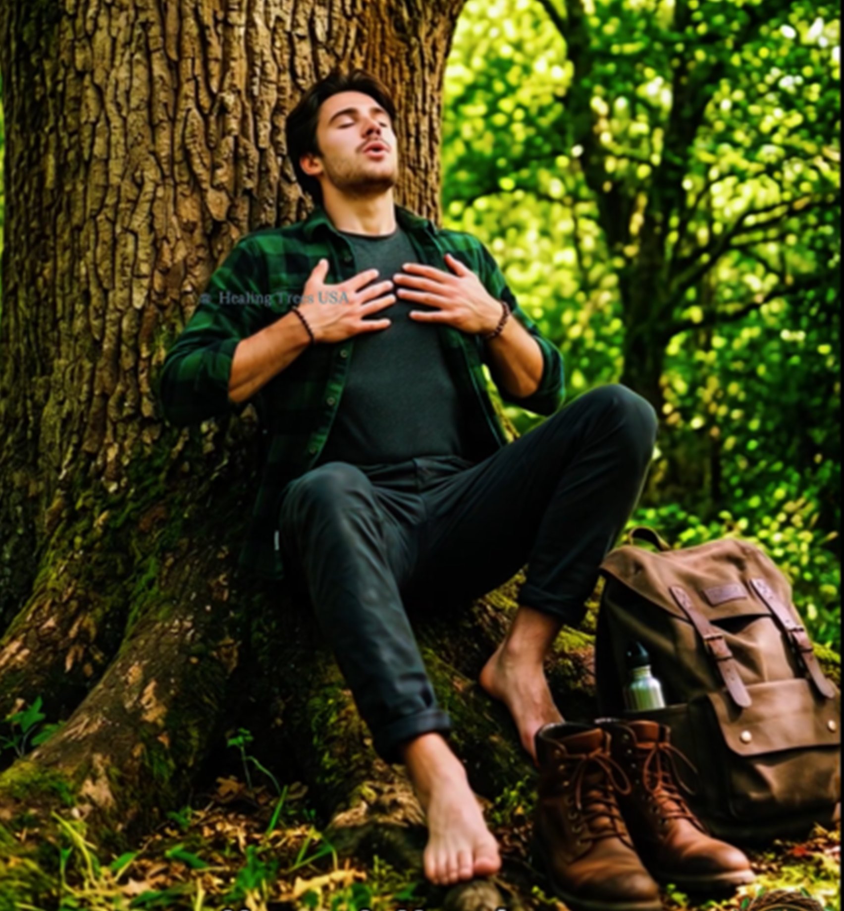 Grounded & Connected: Staying with My Healing Tree 💚 There is no ...