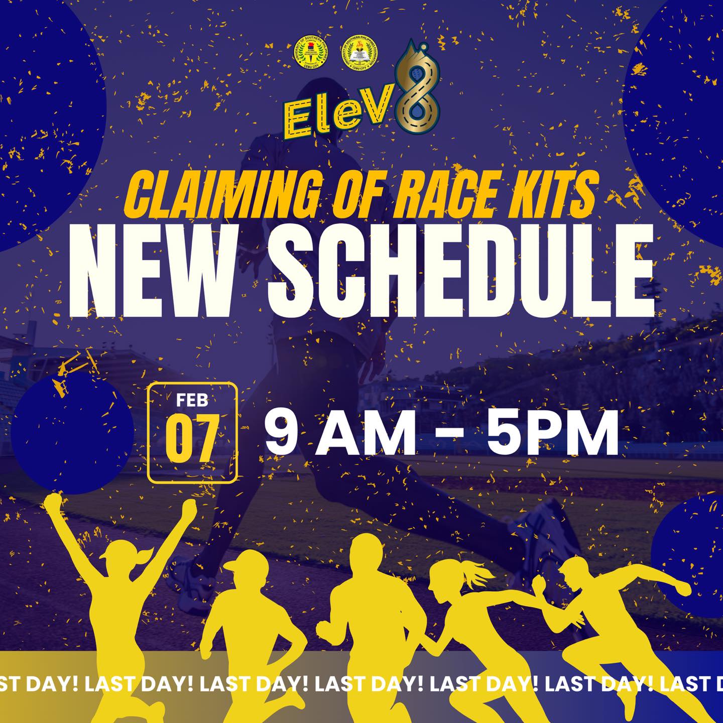 Elev8 Run - IMPORTANT UPDATE: FINAL DAY FOR RACE KIT... | Facebook
