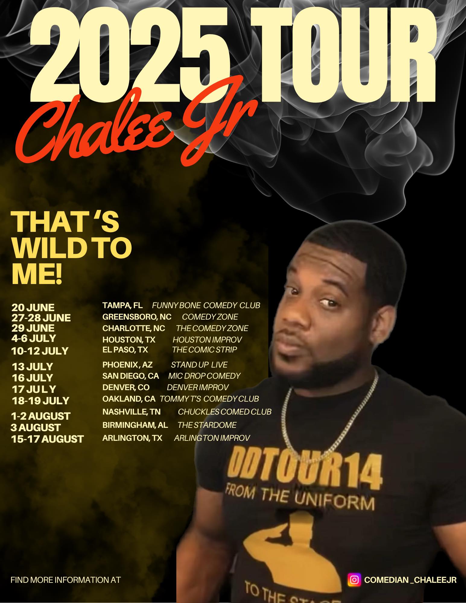 Comedian Chalee Jr