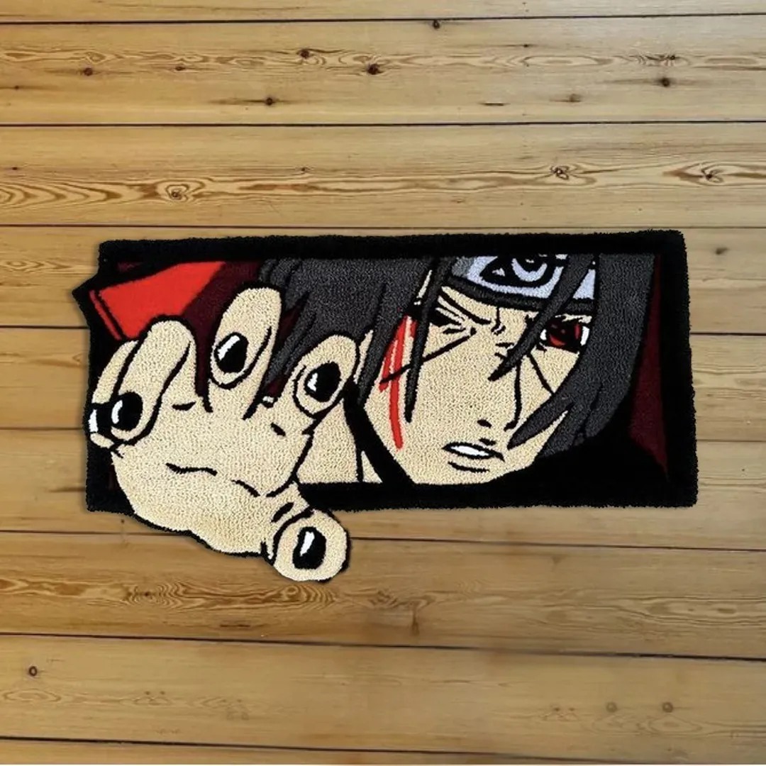 Rugshug - The Itachi Uchiha Rug🍥 Step into a world of... | Facebook