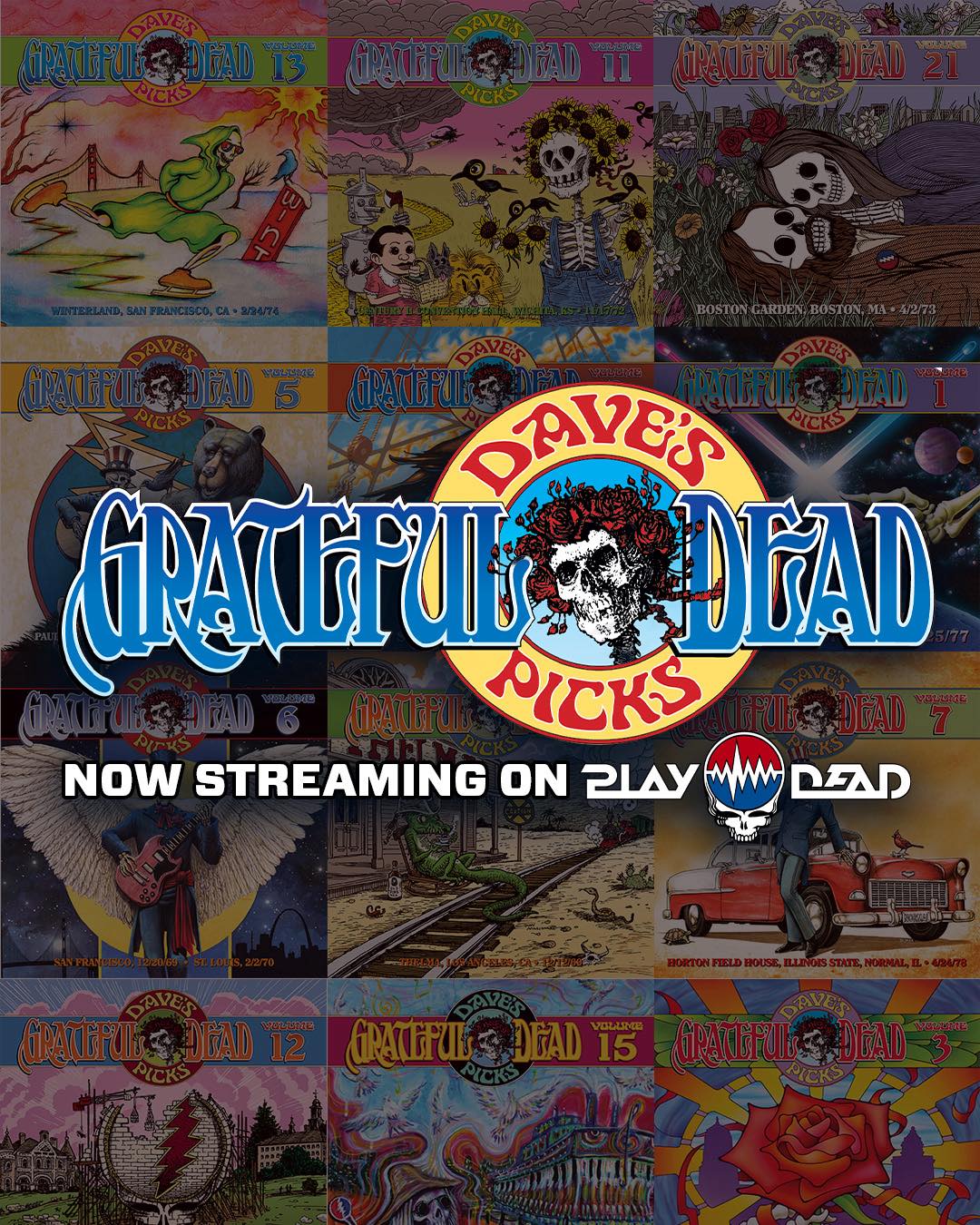 The Dave's Picks series of Grateful Dead archival releases is off