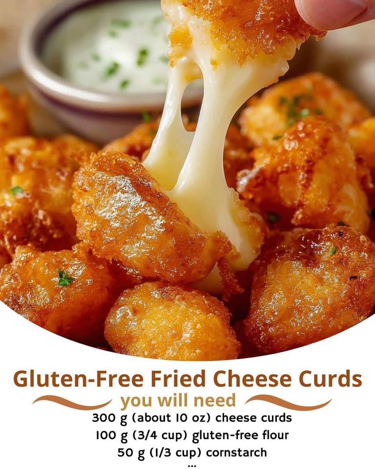 Recipes - Gluten-Free Fried Cheese Curds – Crispy, Gooey, and ...