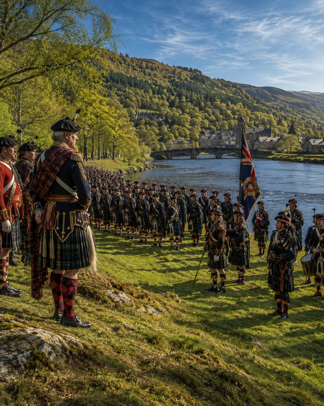 Vintage print - Uniforms of the 42nd Highland Regiment of Foot