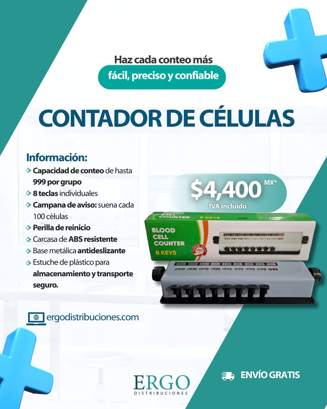 Laboratorios Clinicos Mexico | **🔬 Clover A1C Plus: El estándar ...