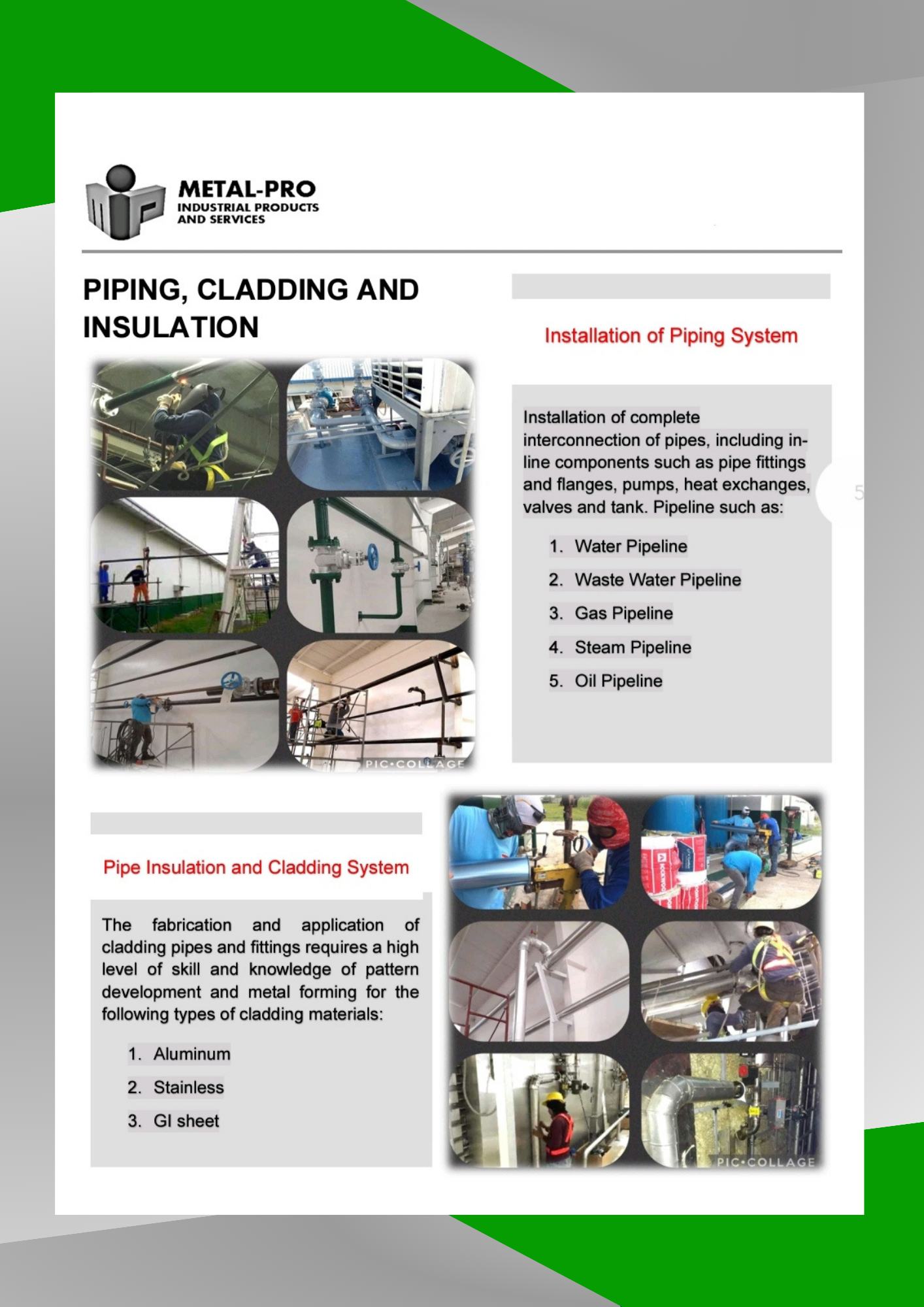 Metal-Pro Industrial Products and Services | Calamba