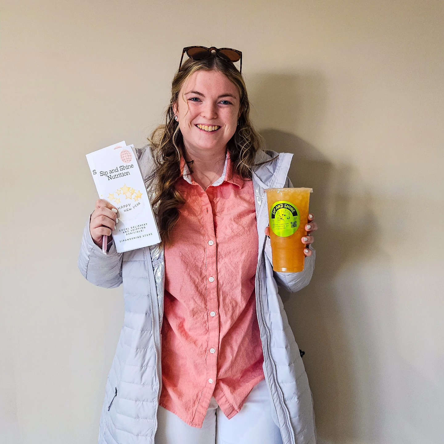 Sip - Smiles powered by a really good tea 🥤😄 Quick stop, favorite drink ...