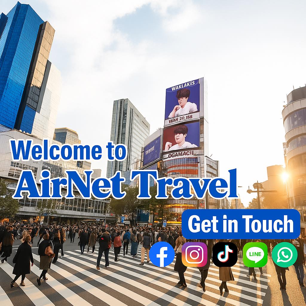AirNet Get in Touch | Shibuya-ku Tokyo