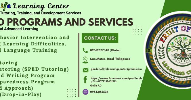 Soft Opening is near to... - Fruit of Life Learning Center | Facebook