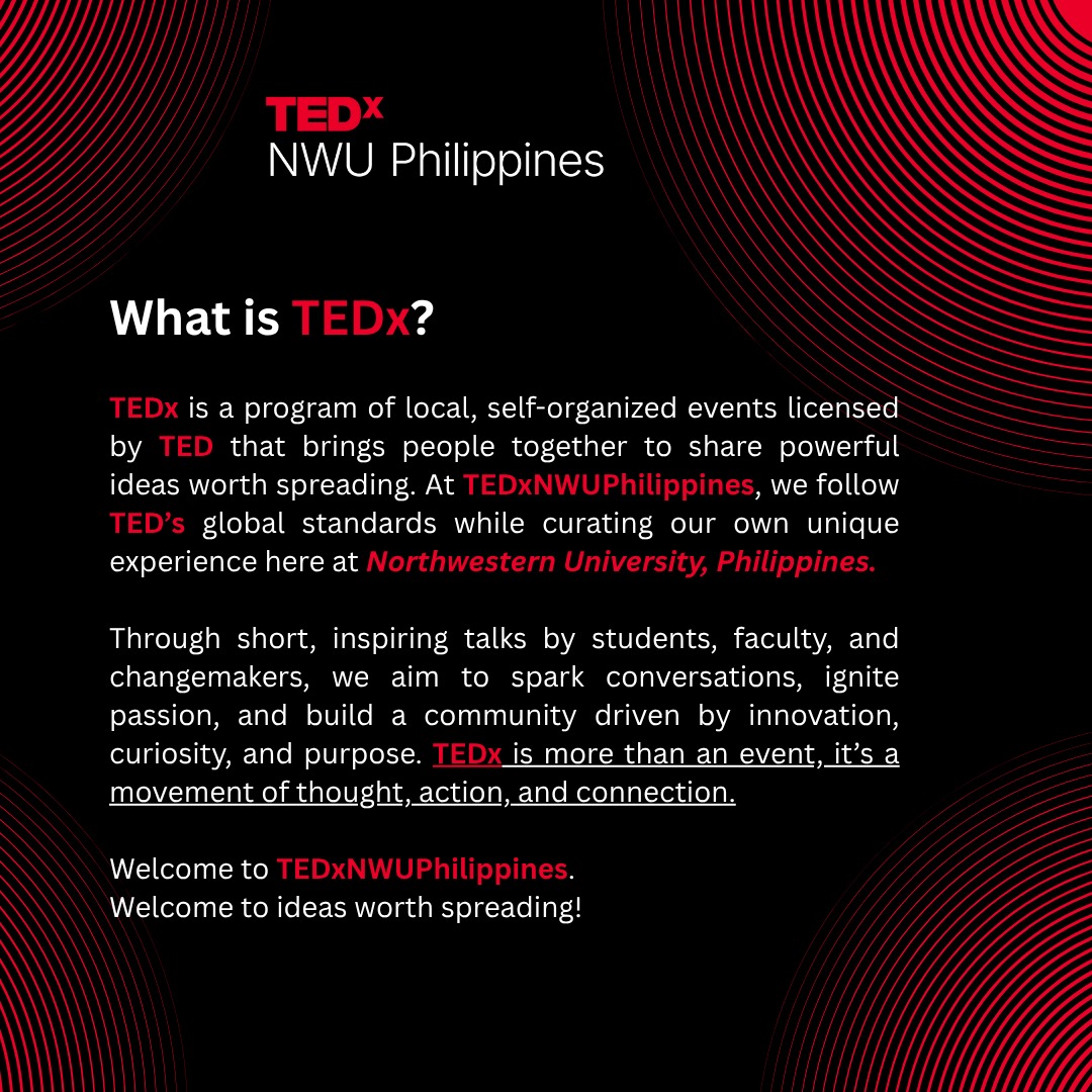 TEDx NWU Philippines