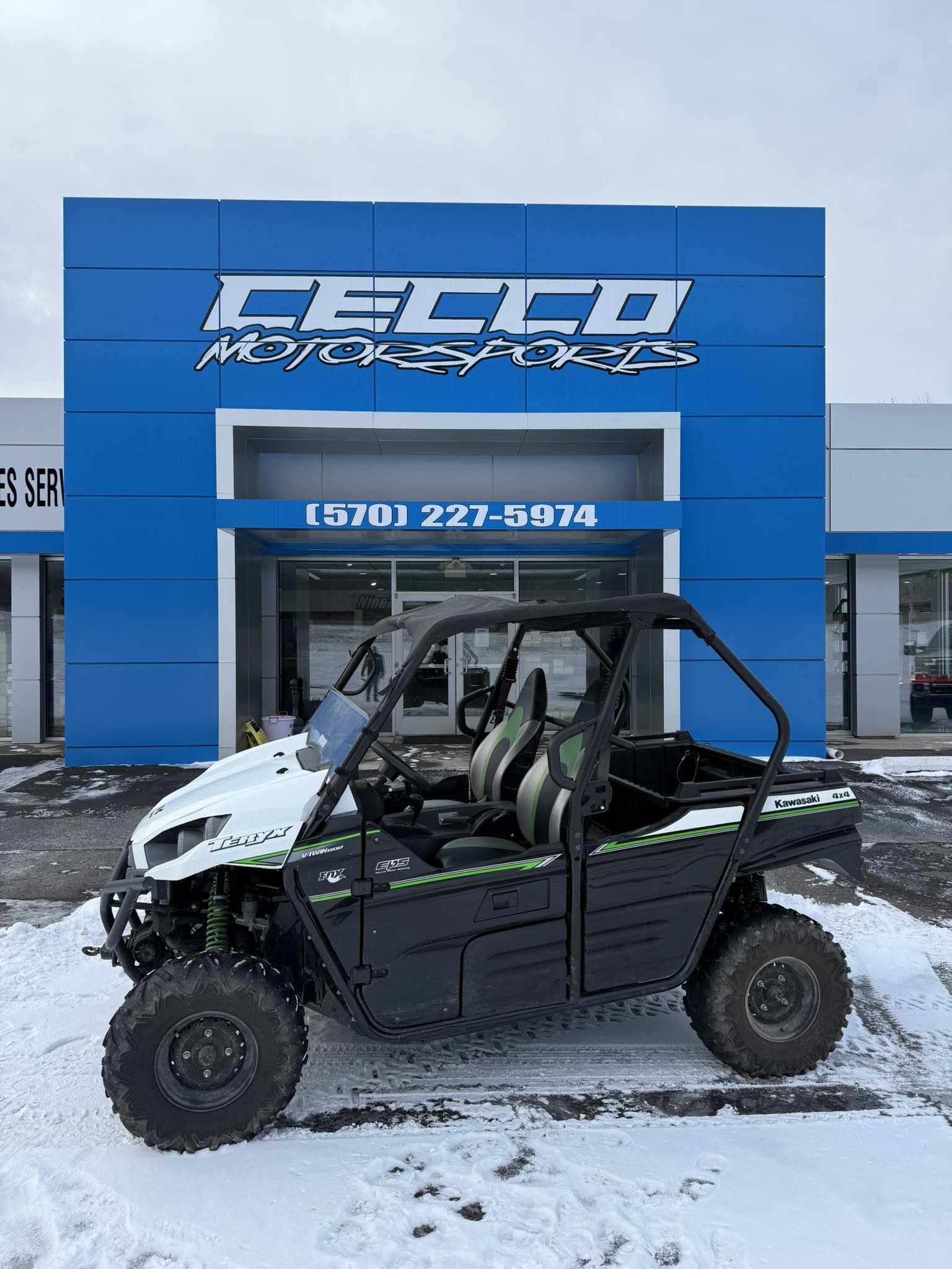 Cecco - SERVICE MADE SIMPLE 🔧 We recently serviced this Kawasak UTV For ...