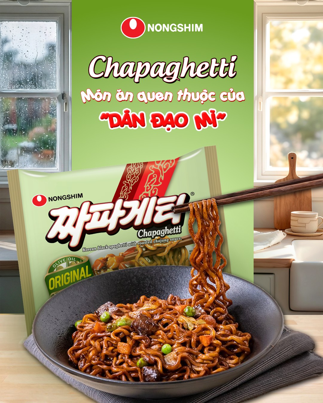 🖤 Chapaghetti: Món ăn ruột của “dân đạo... - Nongshim Vietnam | Facebook