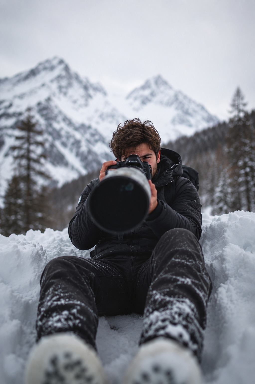 Snow Lens Photography on Reels