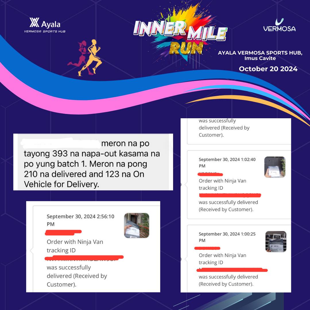 Inner Mile Run - — hello runners 🎉 All deliveries are...