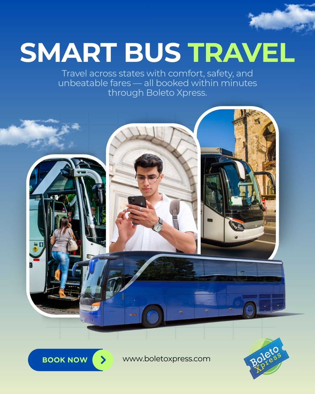 Boleto - Bus travel made easy Plan your next journey with BoletoXpress ...