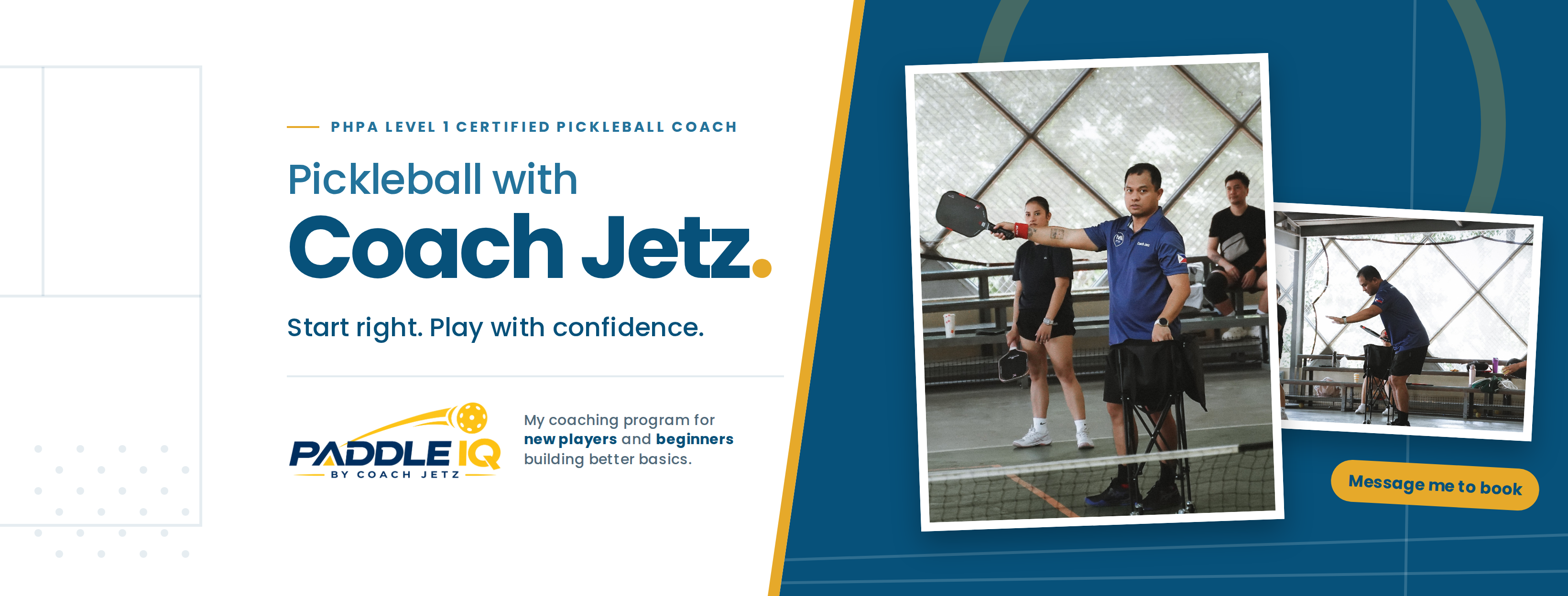 Pickleball with Coach Jetz | Las Piñas