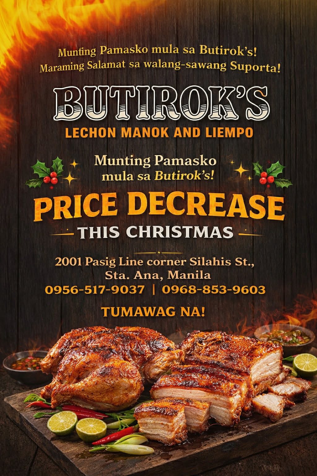🎄🎅 OUR... - Butirok's Lechon Manok and Liempo - Pasig Line | Facebook