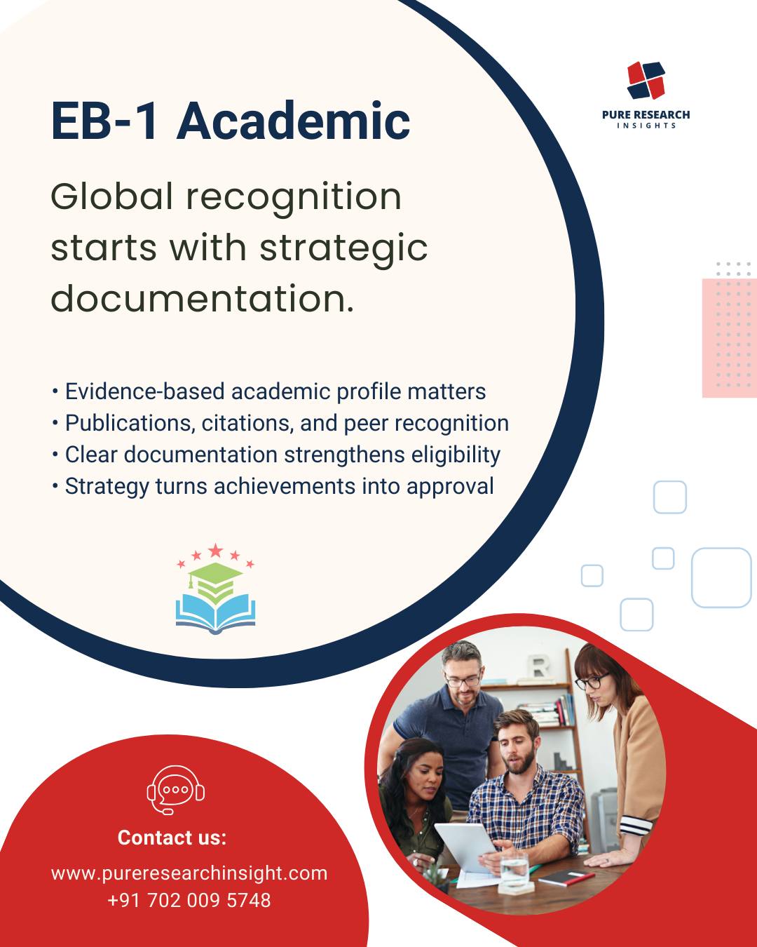 EB-1 Academic Visa Global... - Pure Research Insights | Facebook