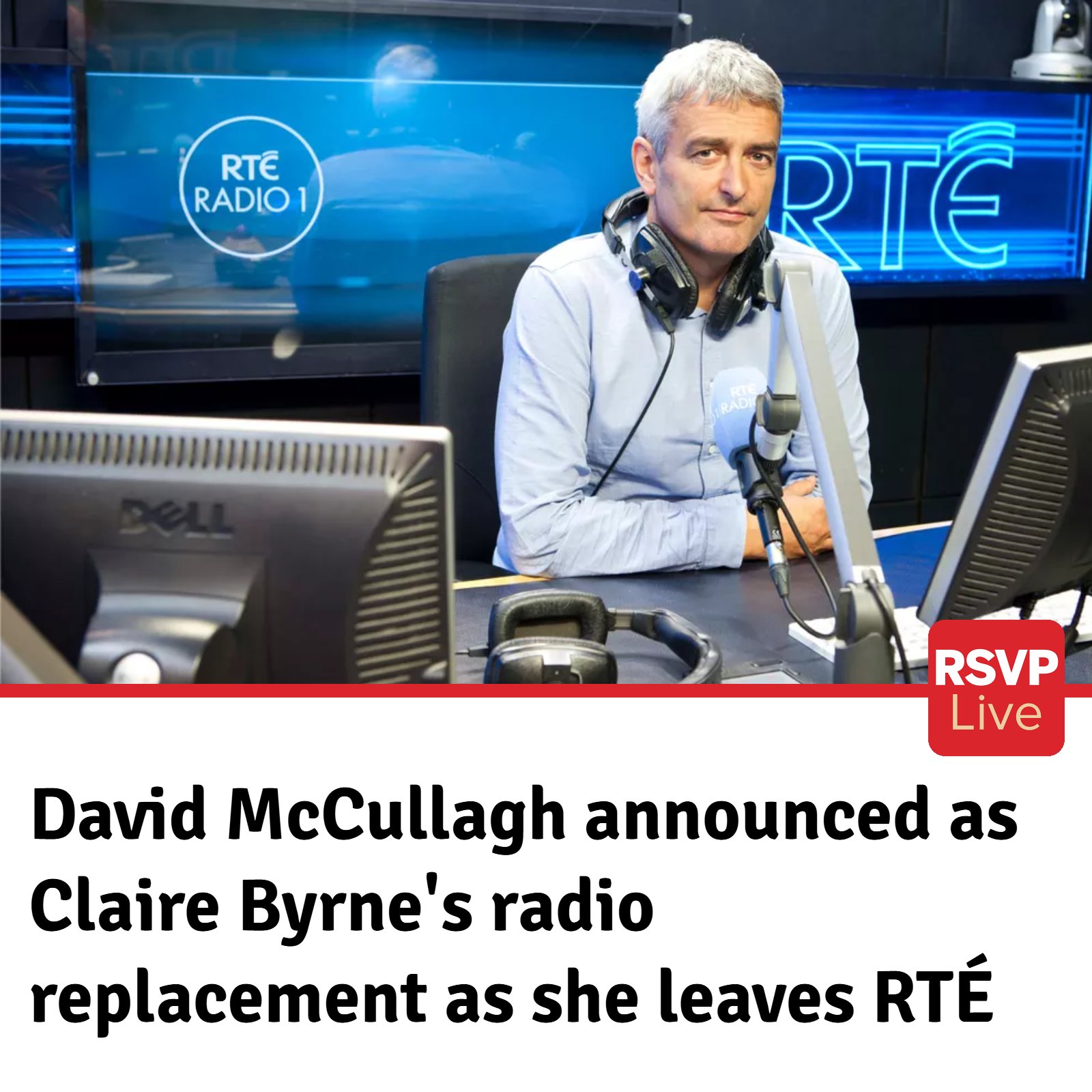 RSVP - Well-known broadcaster David McCullagh has been announced as the ...