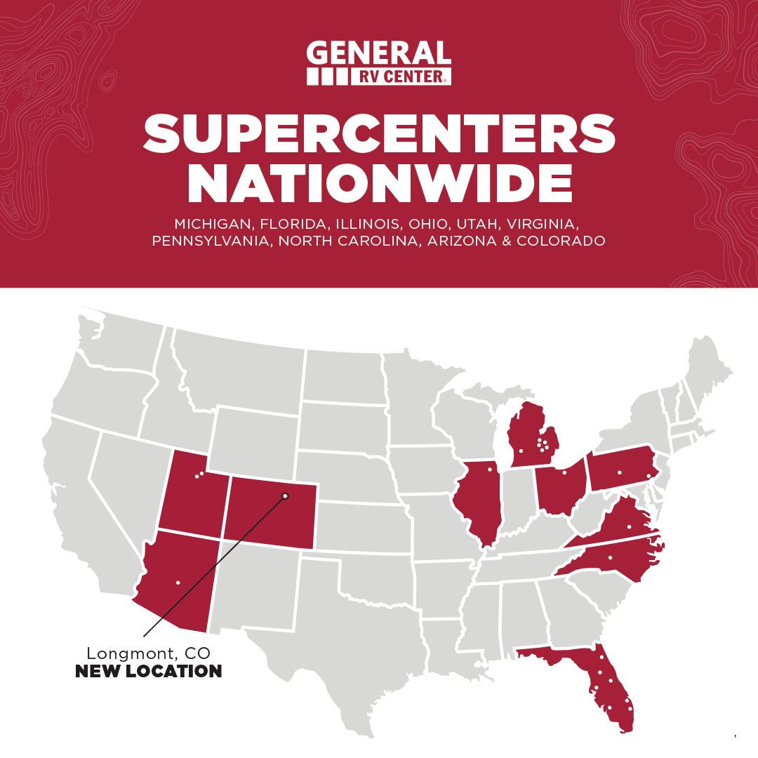 General - We’re excited to announce that General RV Center has ...
