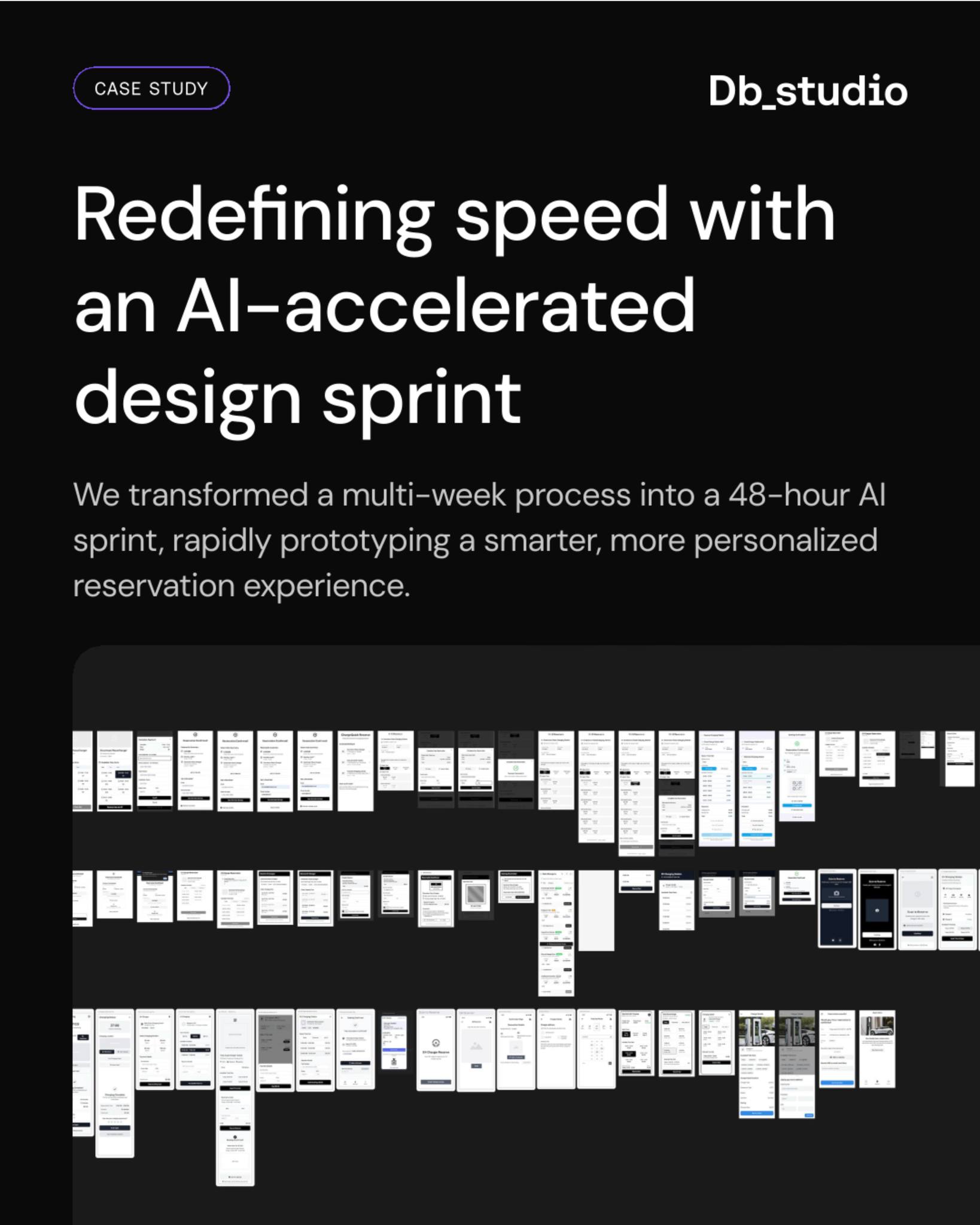 Db - Redefining speed with an AI-accelerated design sprint. We ...