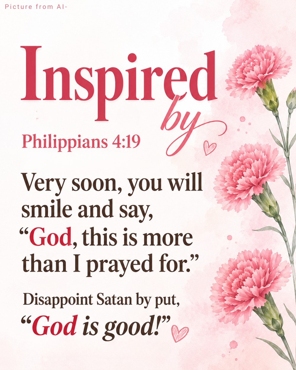 If you are praying that your entire family comes to the Lord in