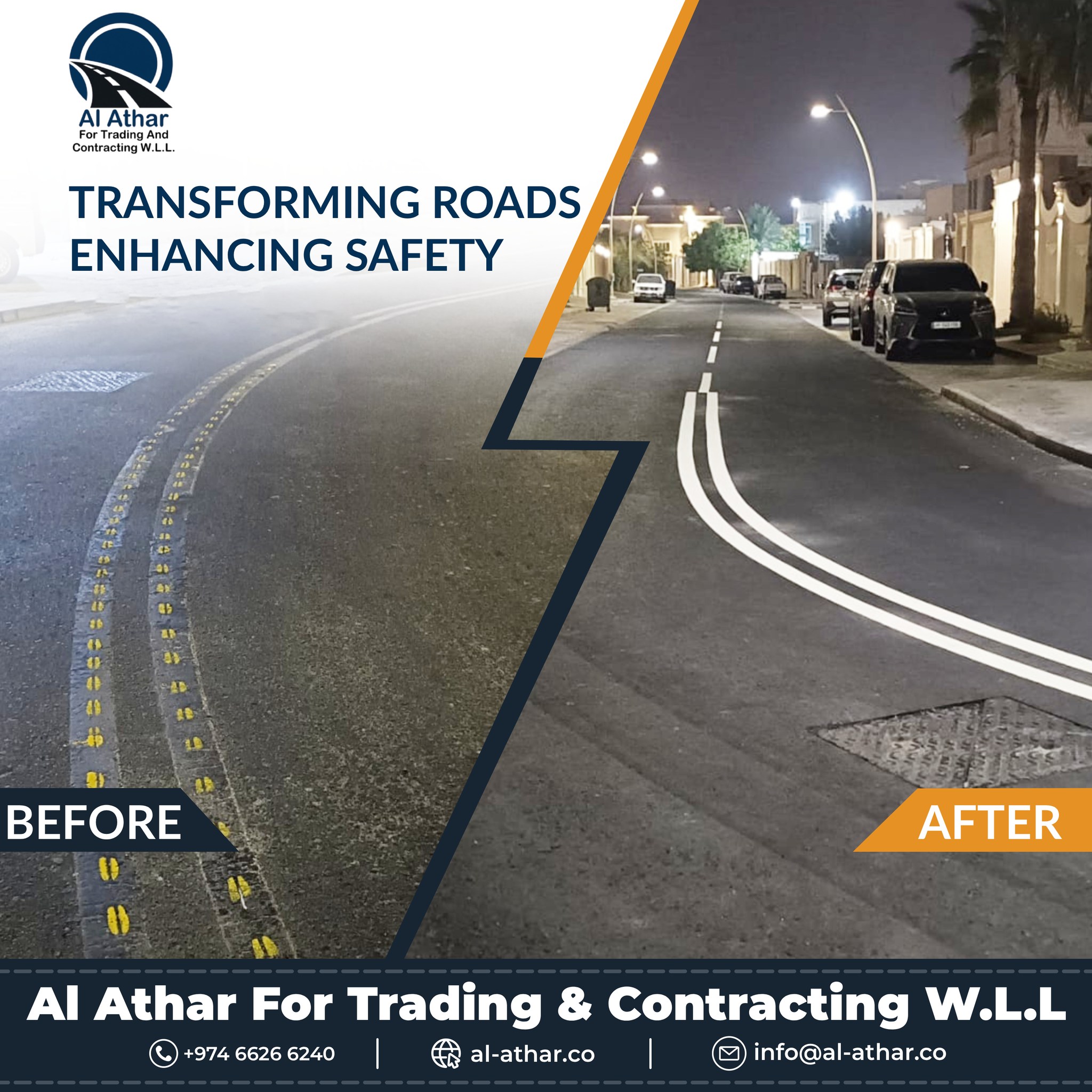 Before &... - Al Athar For Trading and Contracting W.L.L | Facebook