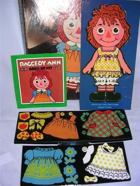 1970s Raggedy Ann Colorforms 💙❤️