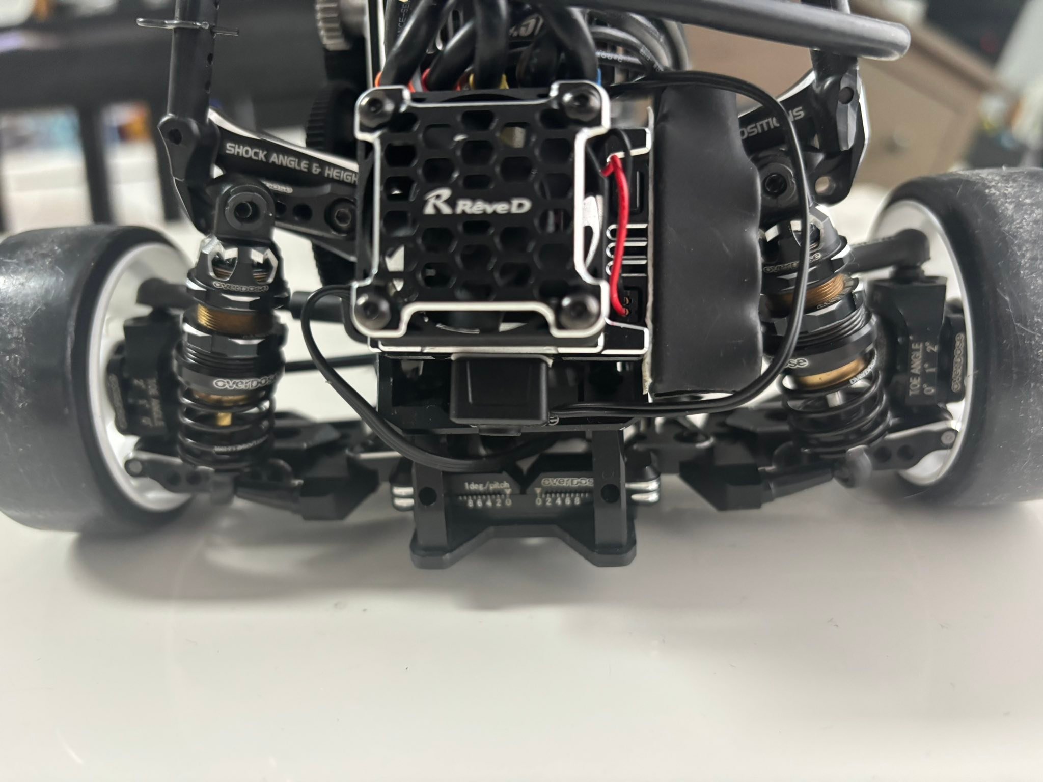 Chassis comparison: RDX vs Overdose Galm Ver 2 Anti