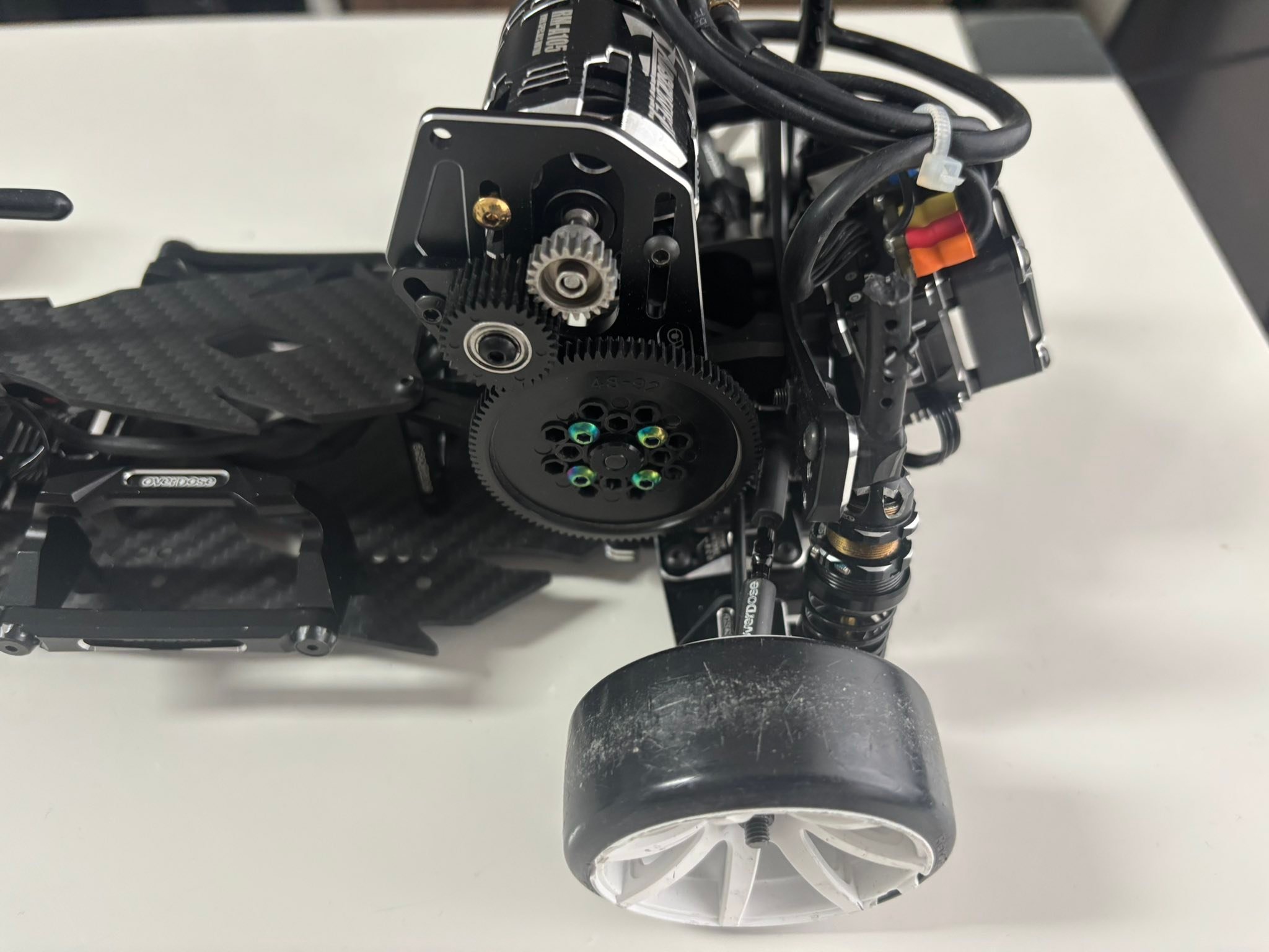 Chassis comparison: RDX vs Overdose Galm Ver 2 Anti