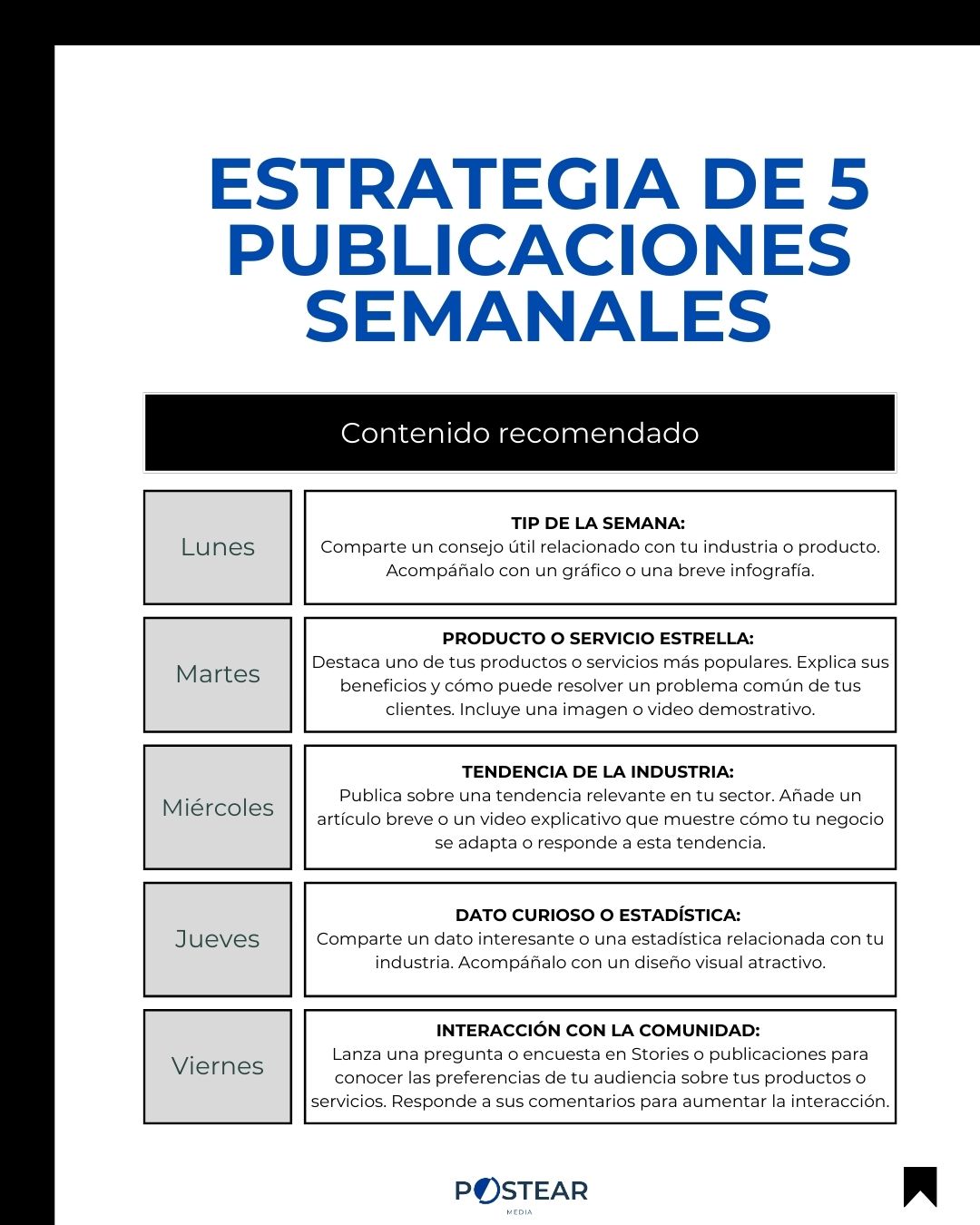 Postear Media - 🚀 ¡La estrategia que se adapta a todo tipo... | Facebook