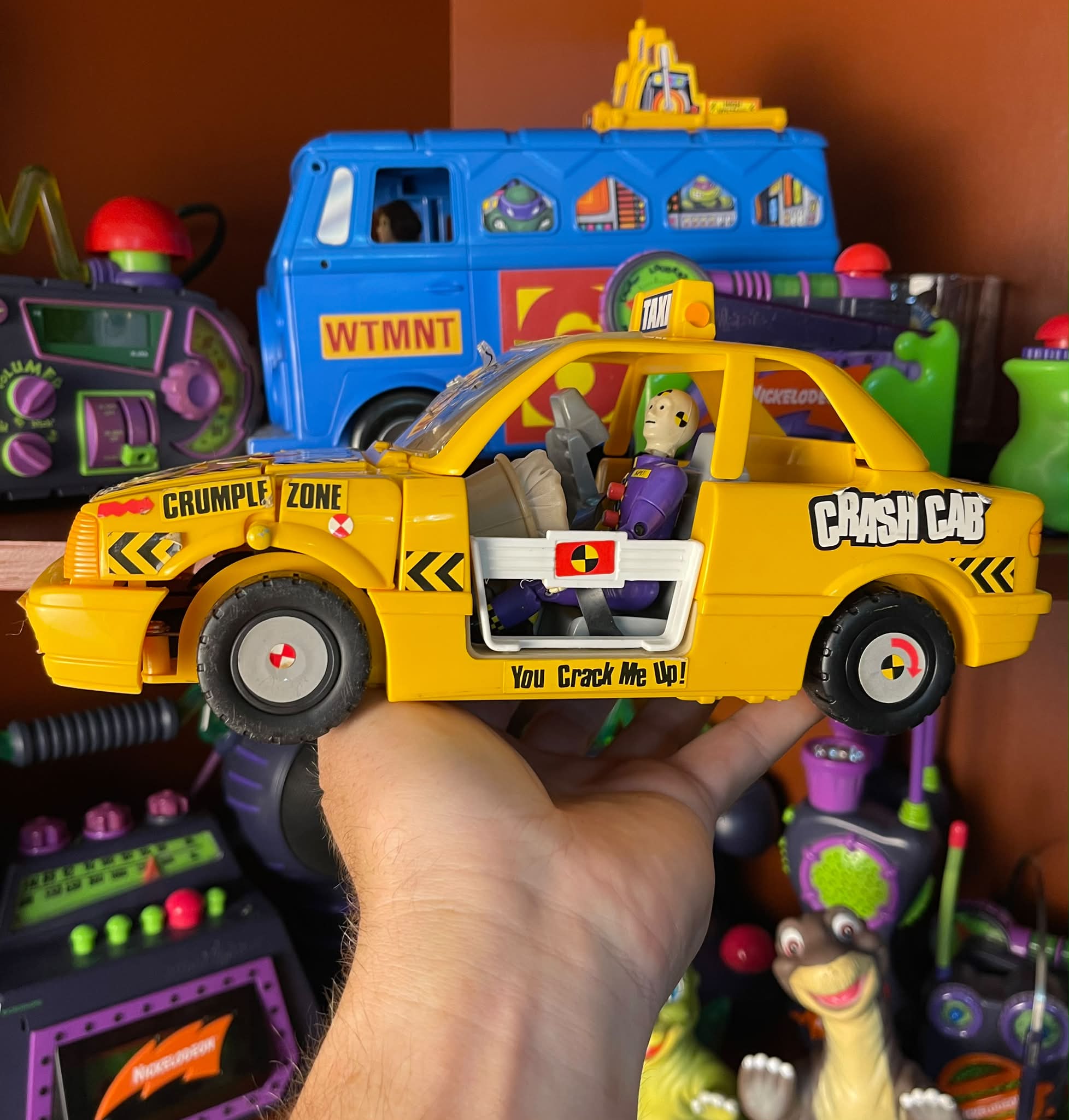 Crash Dummies Toys from the 90's: Design, Materials, and Road